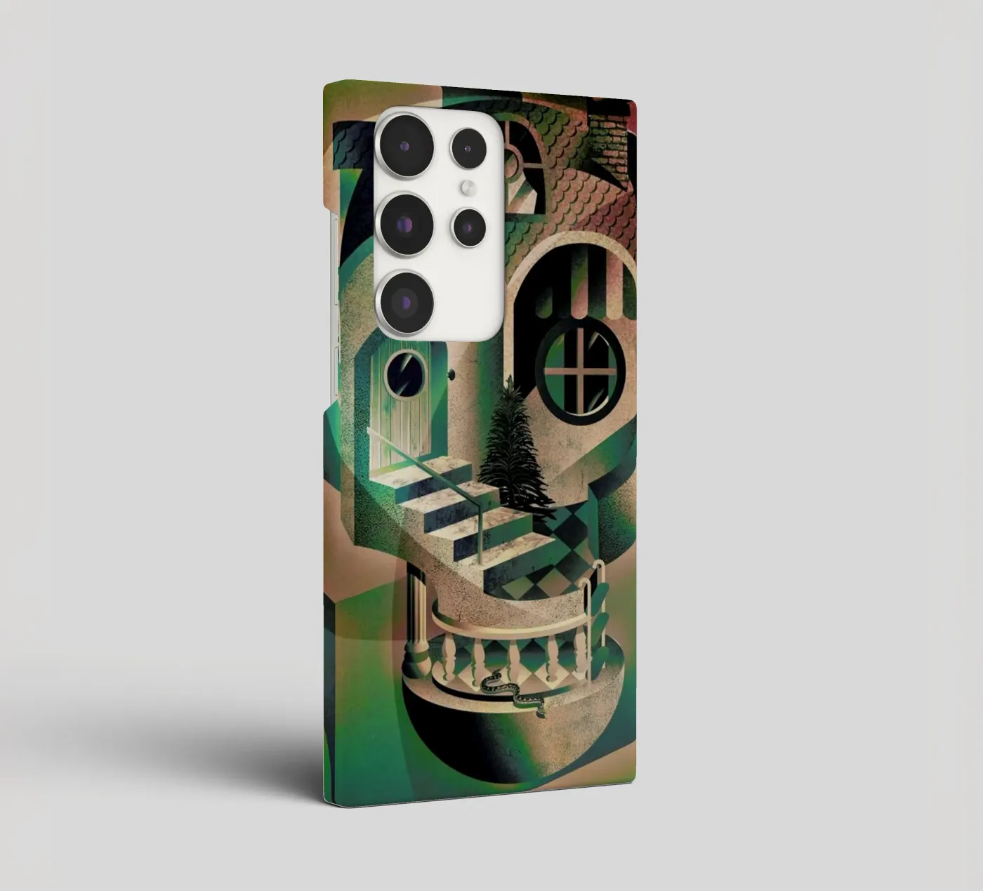 Utopia samsung phone case by Ali Gulec