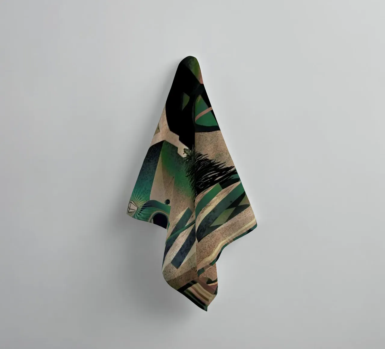 Utopia badhanddoek van Ali Gulec