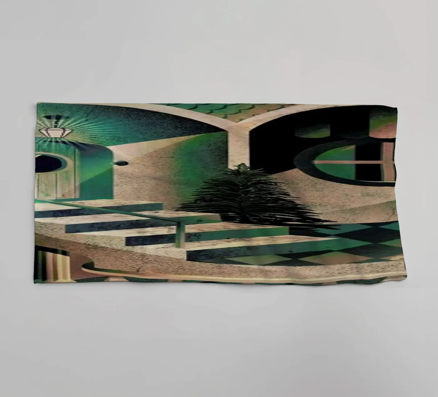 Utopia Handtuch von Ali Gulec