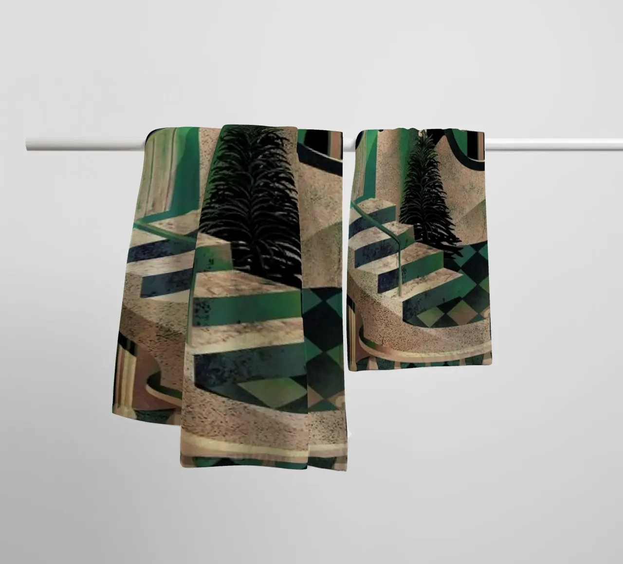 Utopia badhanddoek van Ali Gulec