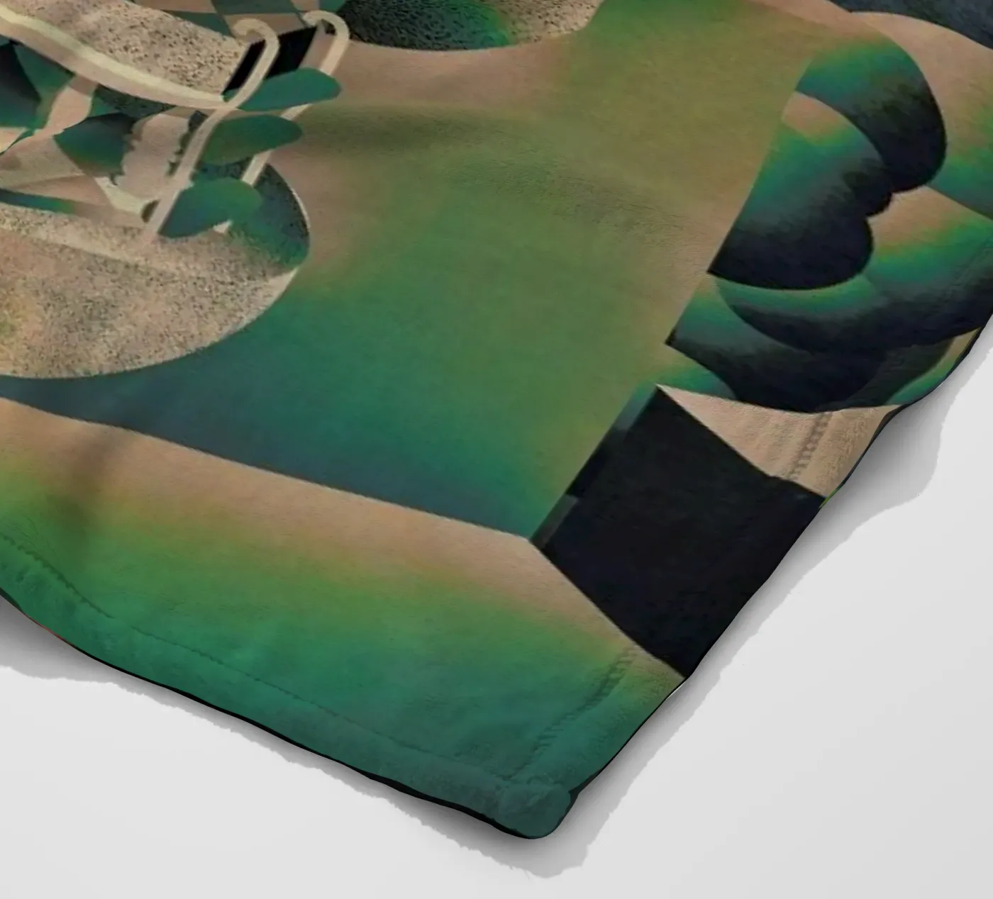 Utopia fleece blanket by Ali Gulec