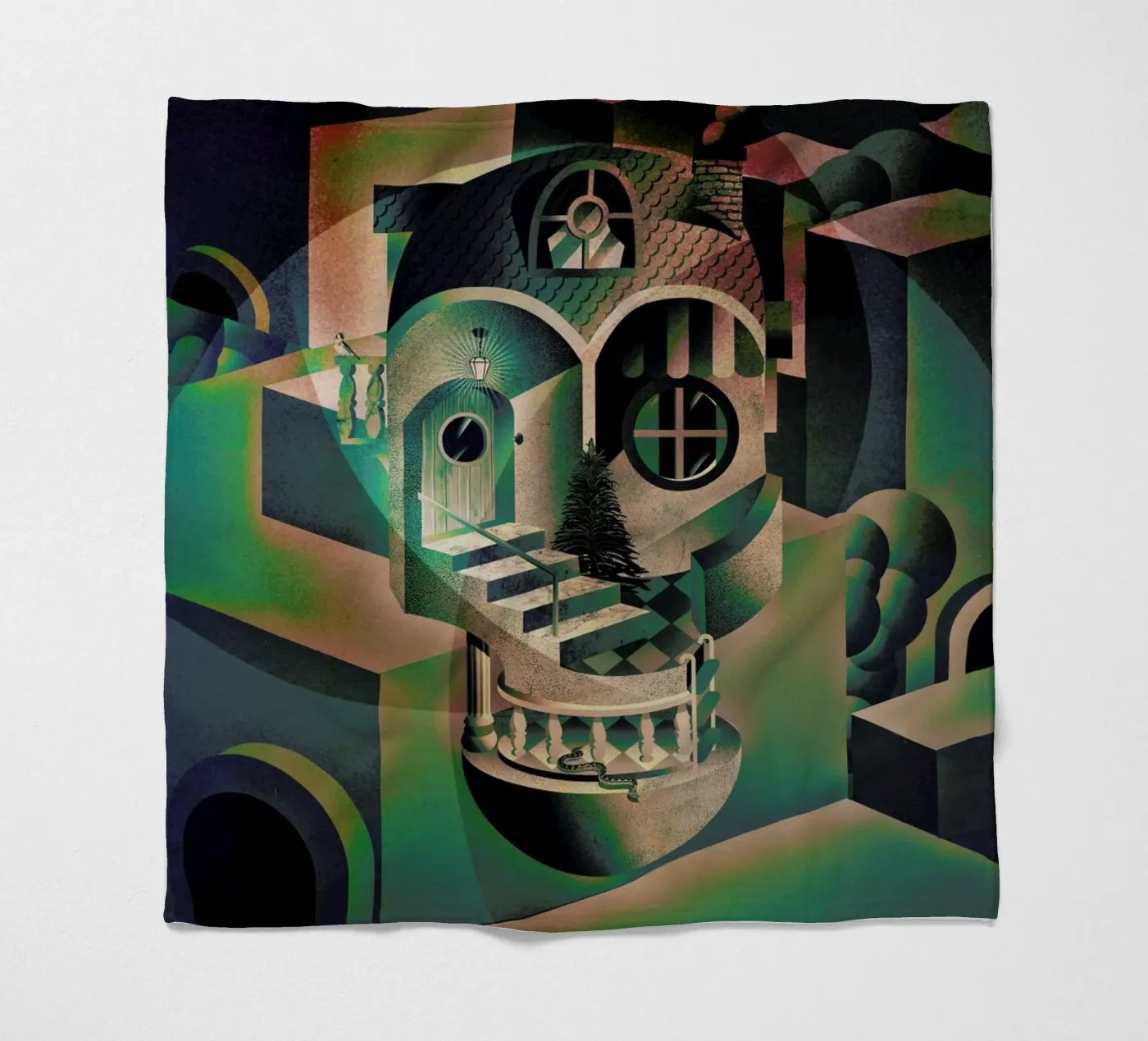 Utopia coperta in pile da Ali Gulec