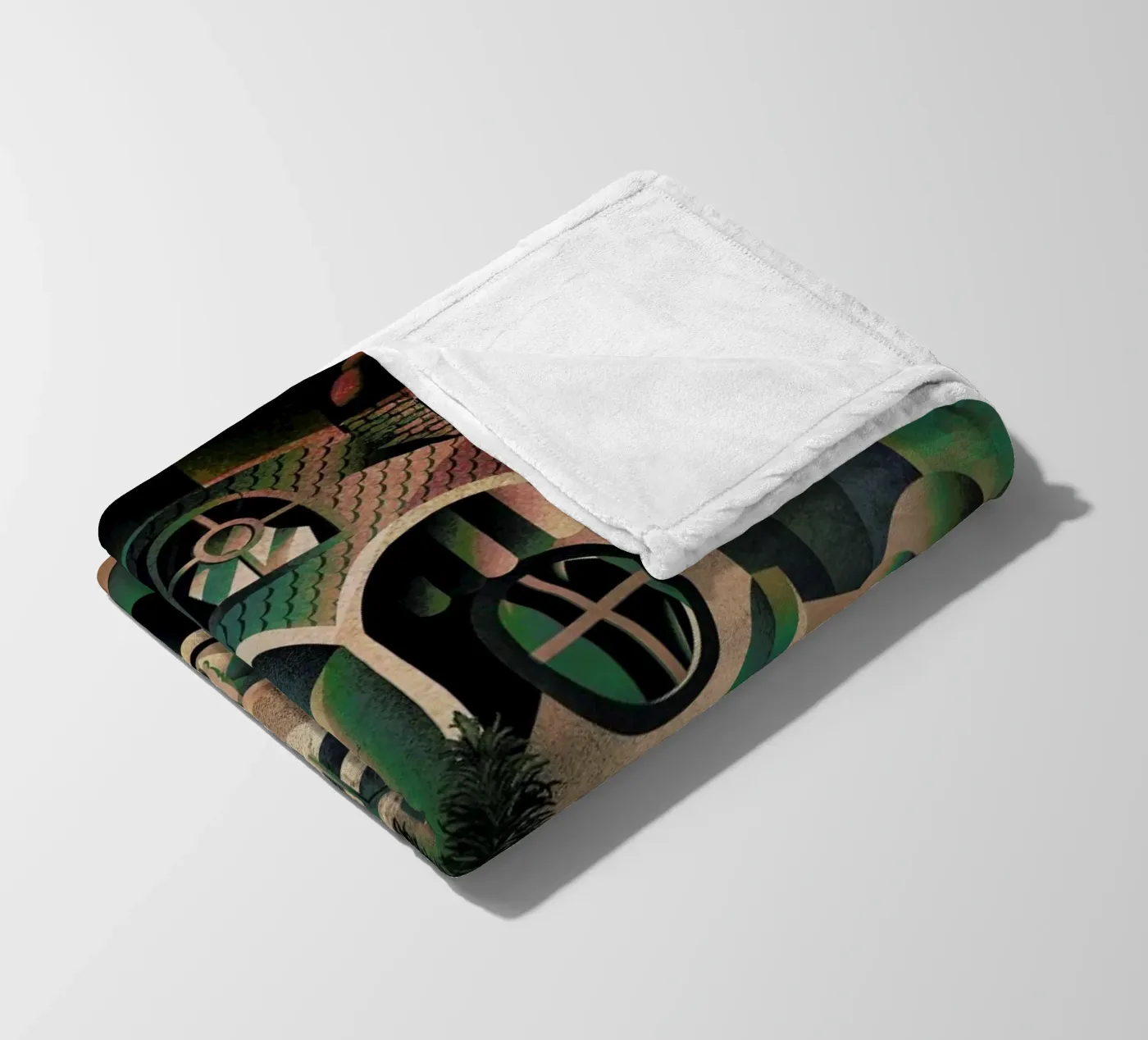 Utopia fleece blanket by Ali Gulec