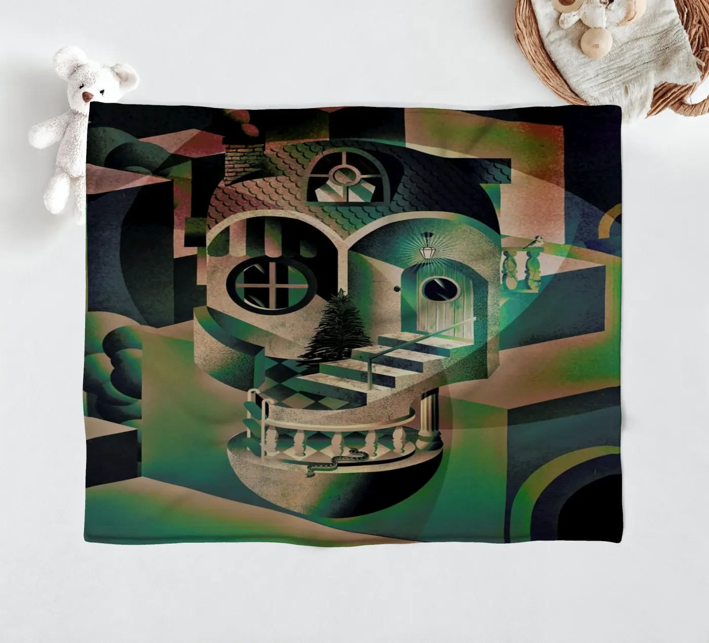 Utopia coperta in pile da Ali Gulec