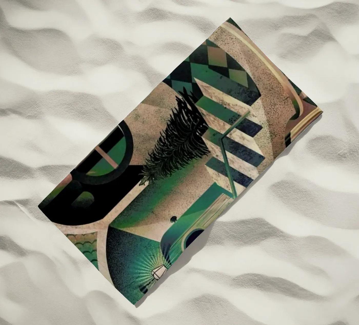 Utopia strandhanddoek van Ali Gulec