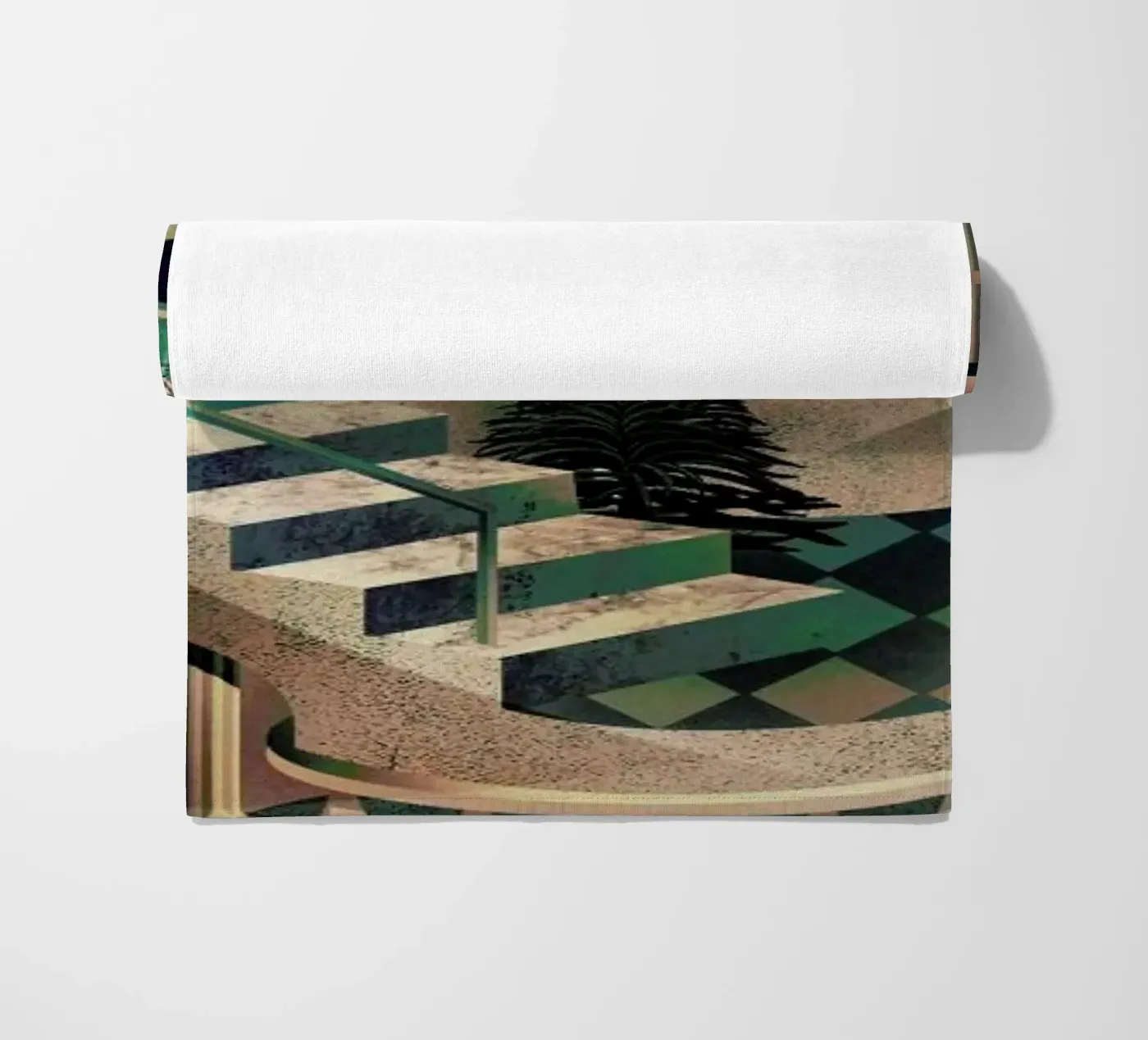 Utopia beach towel by Ali Gulec