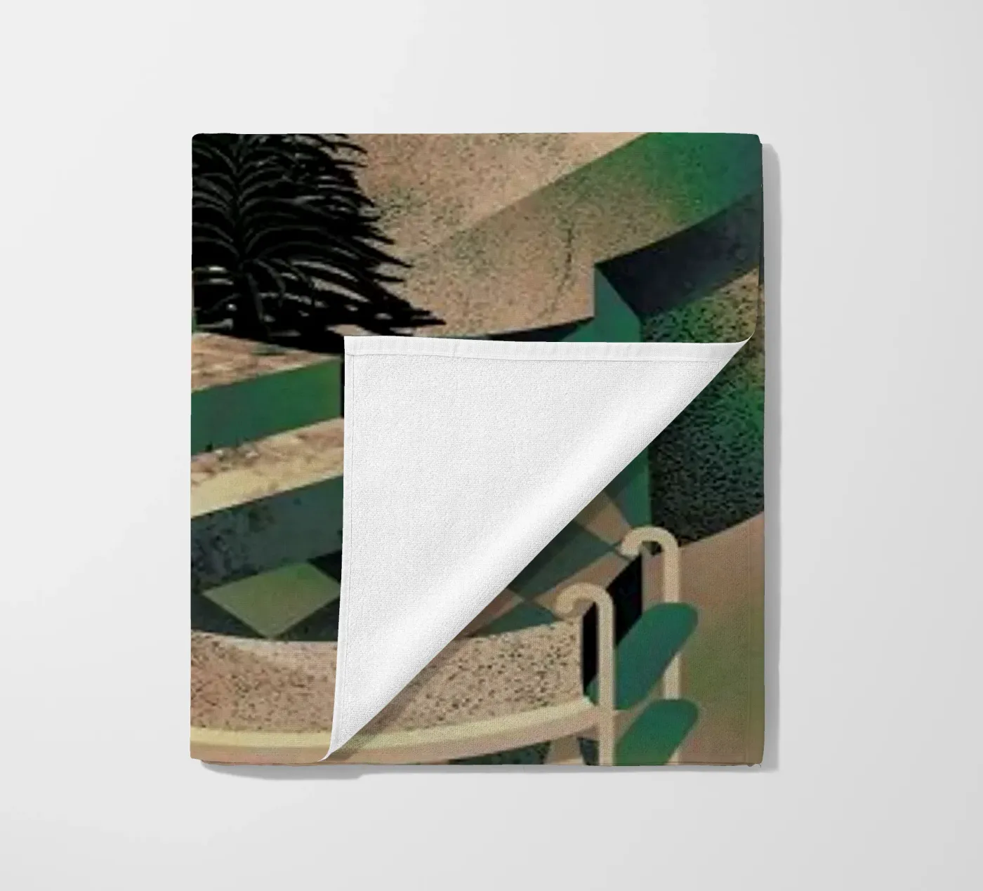 Utopia beach towel by Ali Gulec