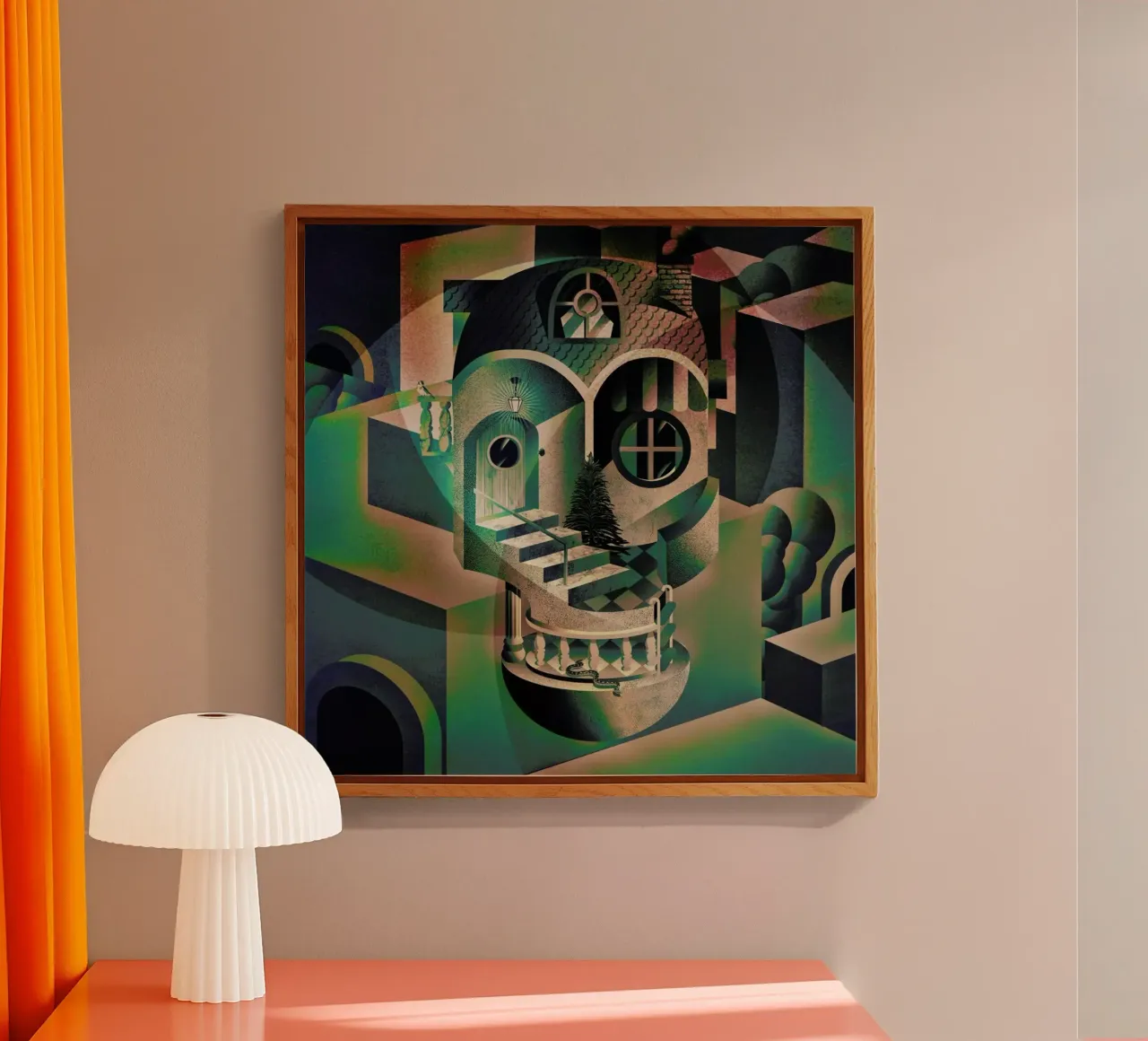 Utopia plexiglas de Ali Gulec