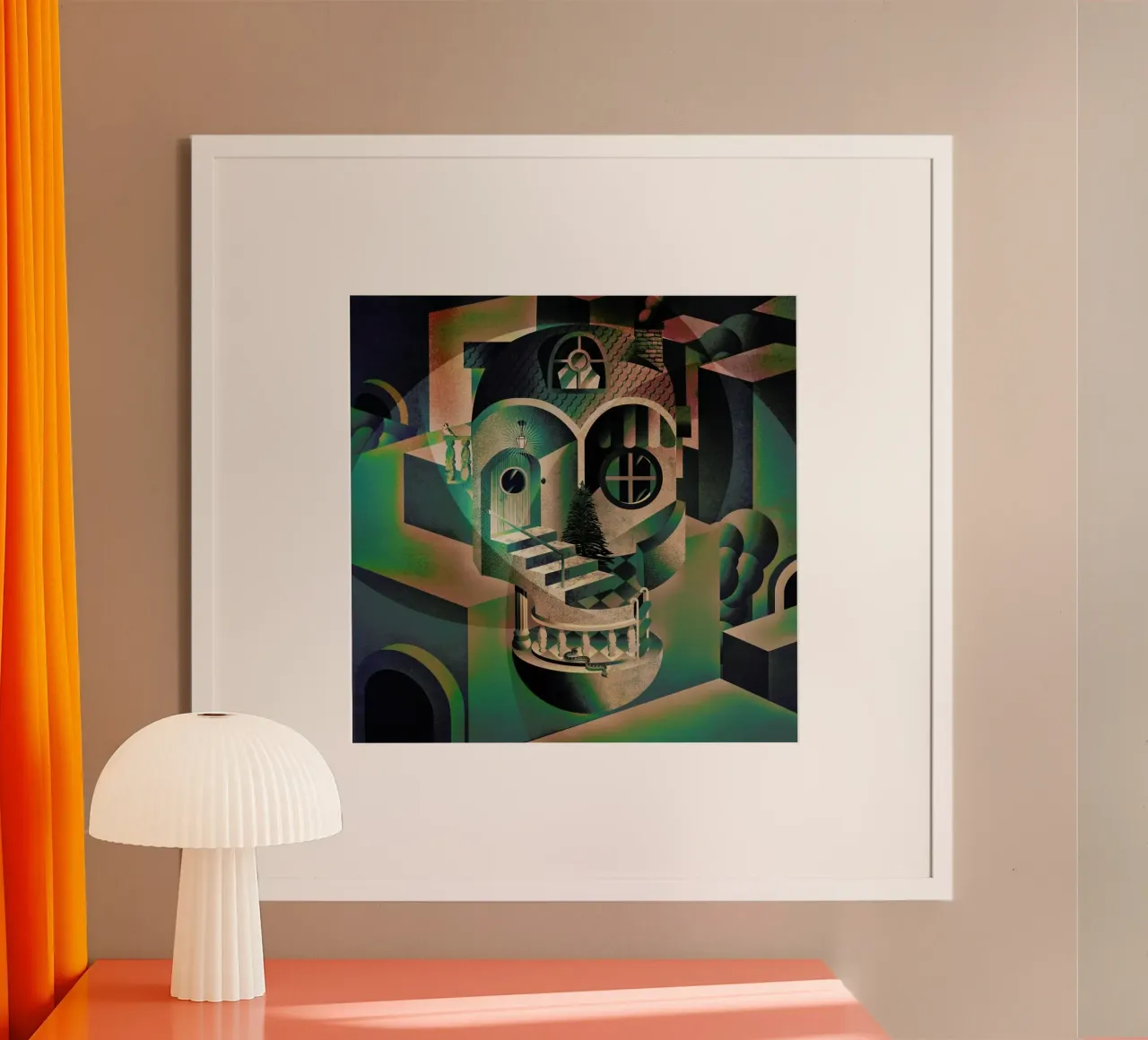 Utopia poster de Ali Gulec