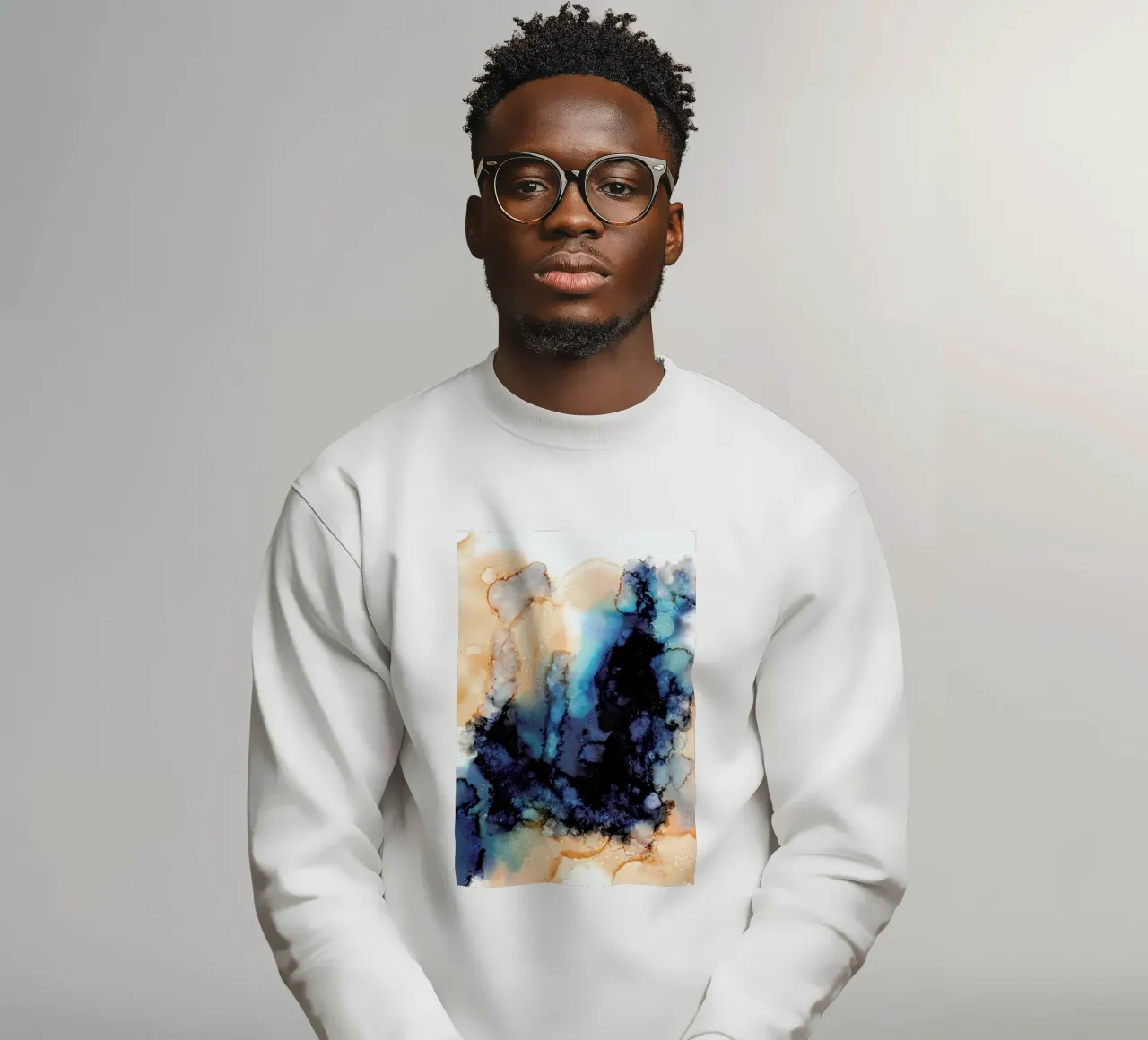 Ink no.04 sweatshirt by Froilein Juno