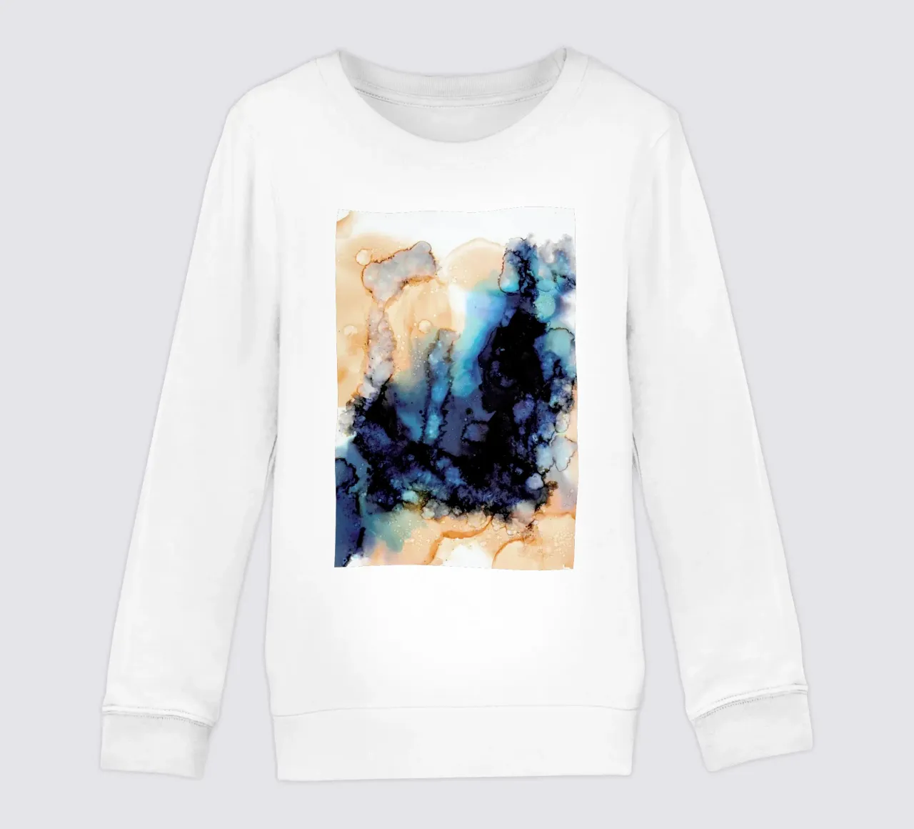 Ink No. 04 kids sweatshirt by Froilein Juno