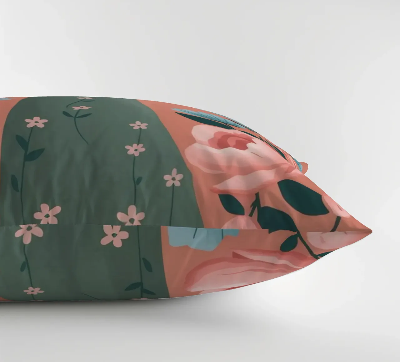 Tenero abbraccio floreale cuscino da Atelier Tiga