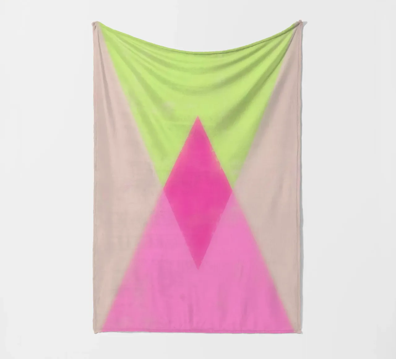 X-Dreiecke Fleecedecke von Metron