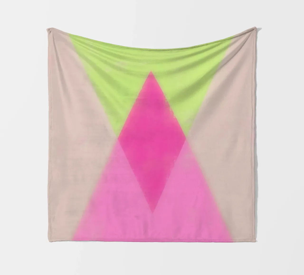 X-Dreiecke Fleecedecke von Metron