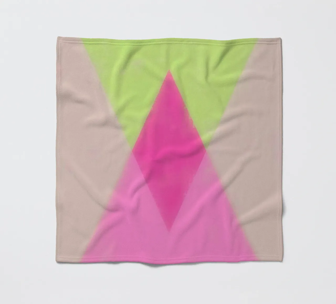 X-Dreiecke Fleecedecke von Metron