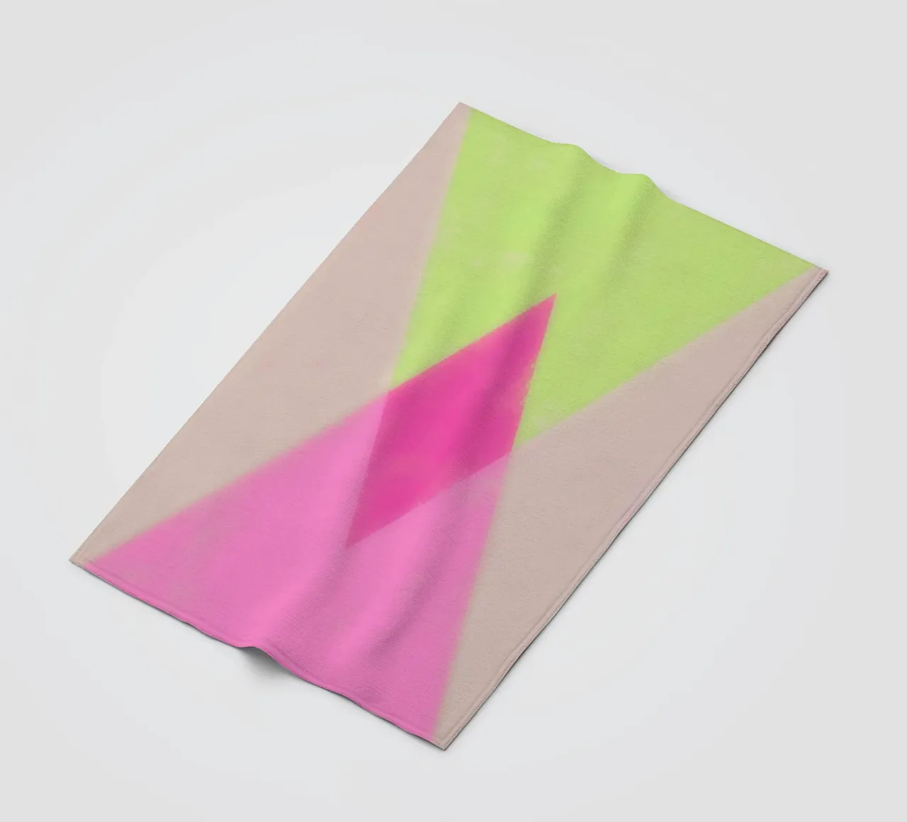 X-Dreiecke Fleecedecke von Metron