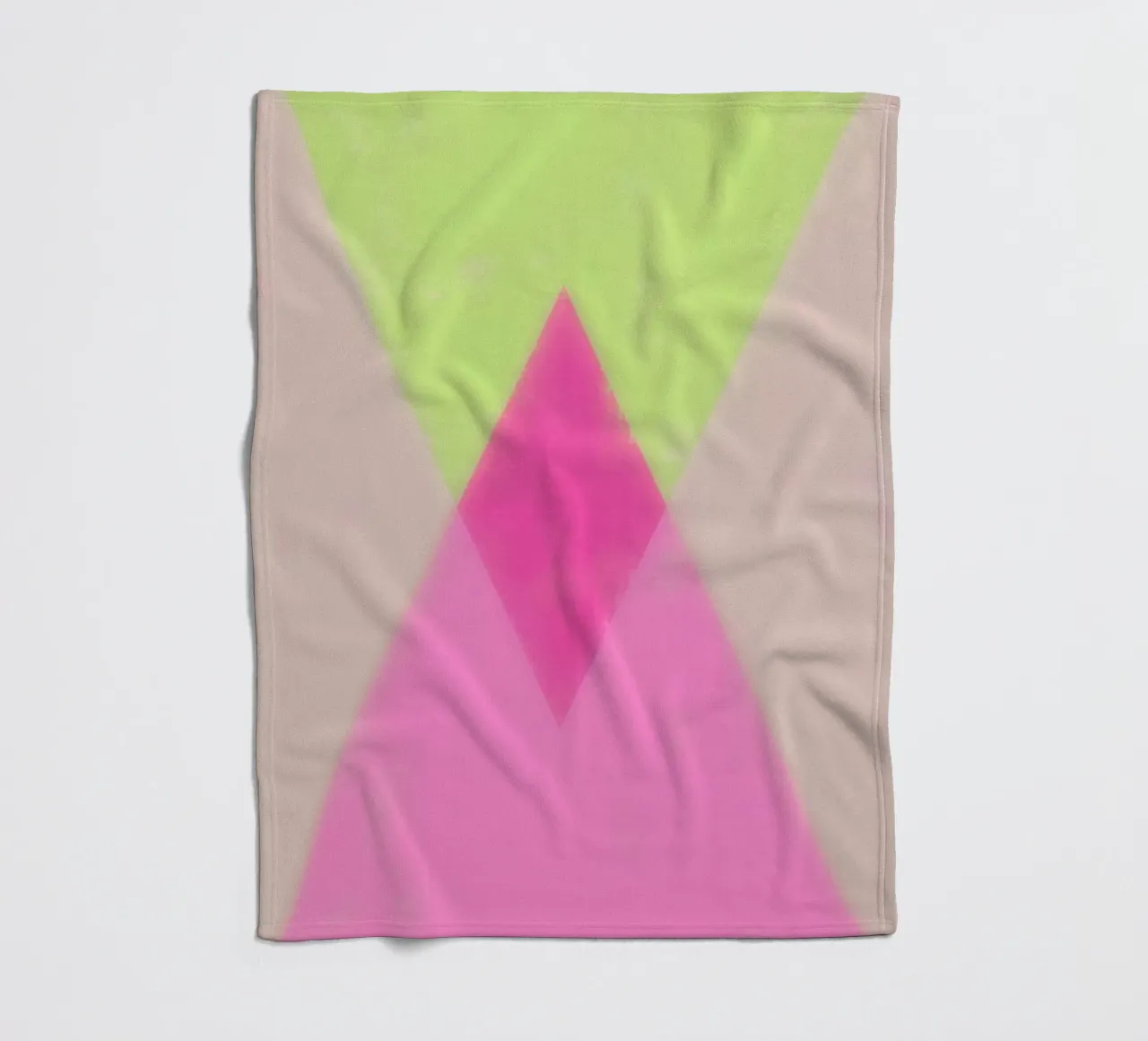 X-Dreiecke Fleecedecke von Metron