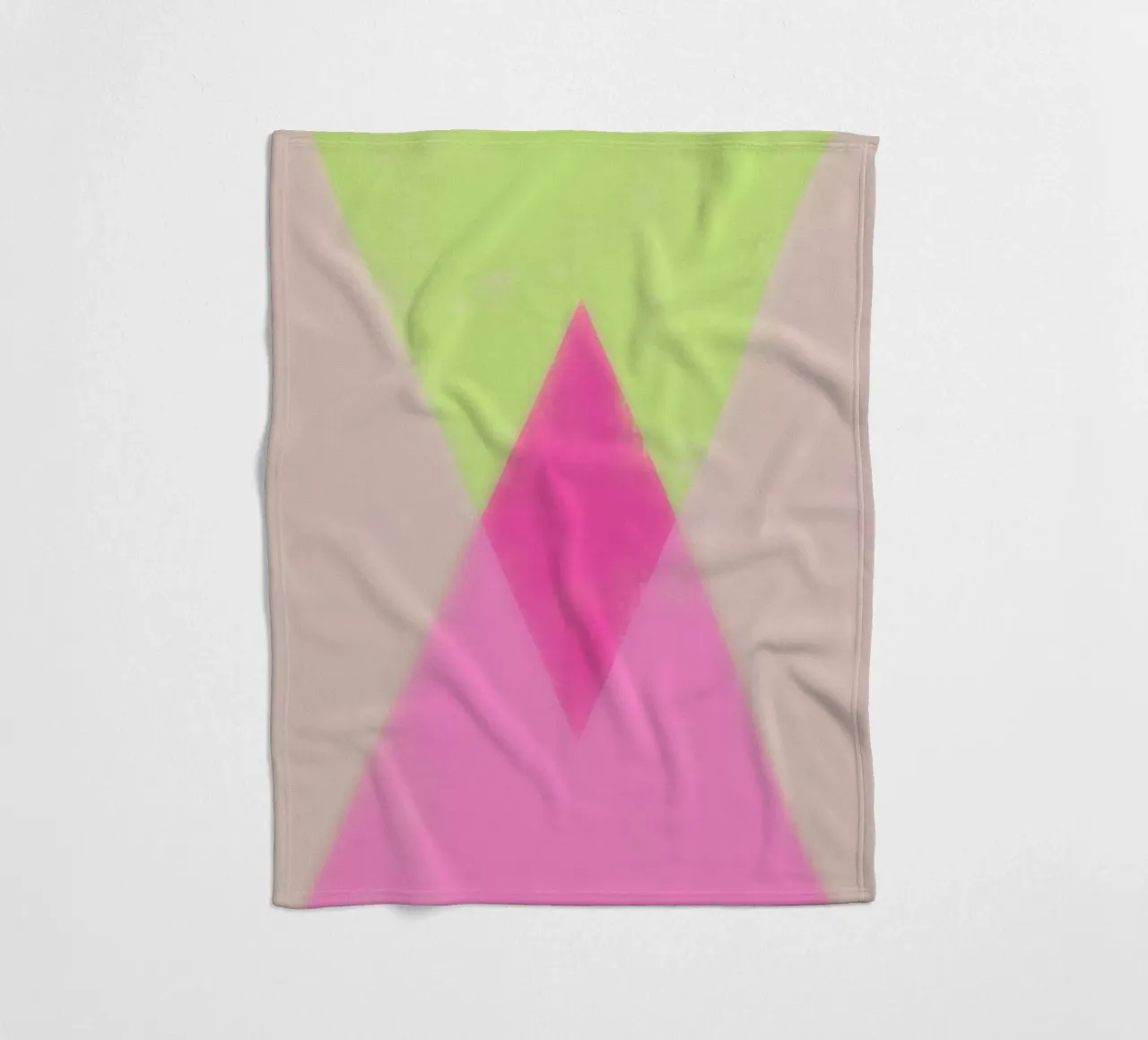 X-Dreiecke Fleecedecke von Metron