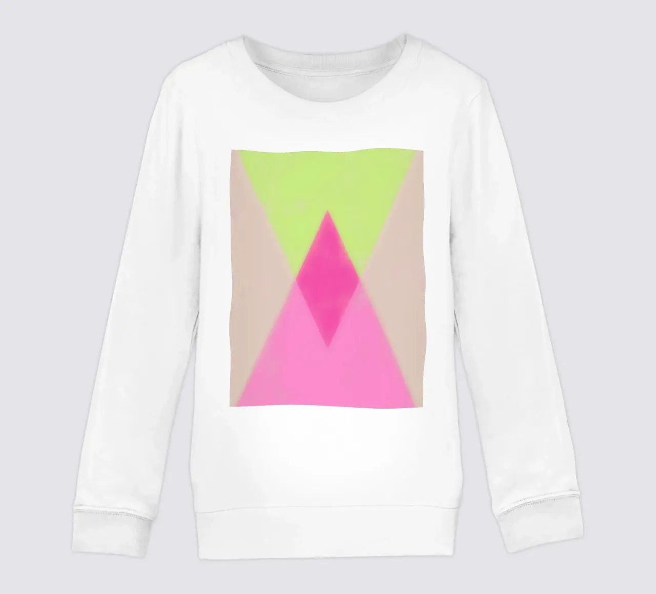 X triangles kids sweatshirt by Metron