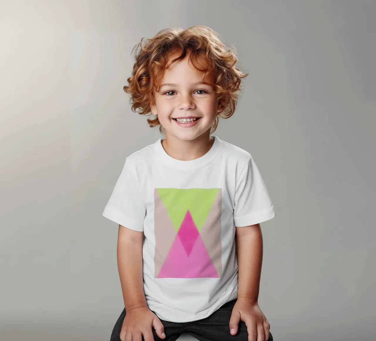 Triangoli X t-shirt bambini da Metron