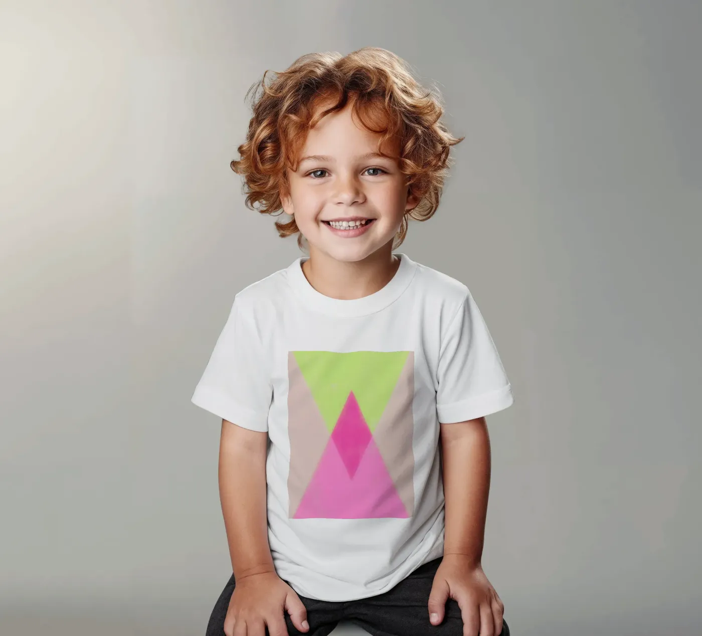 X triangles t-shirt bambini da Metron