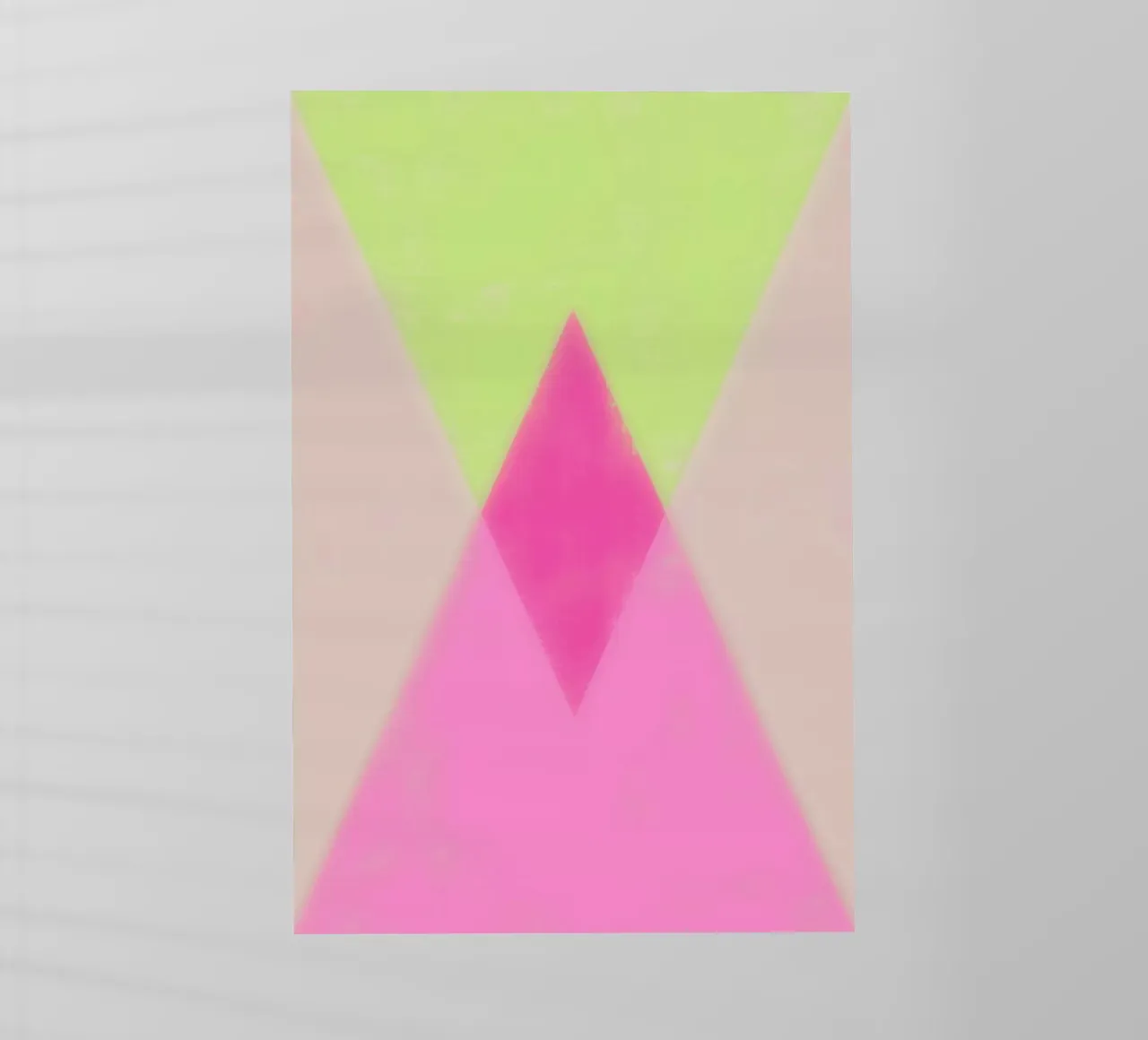 X triangles pellicola backlit da Metron