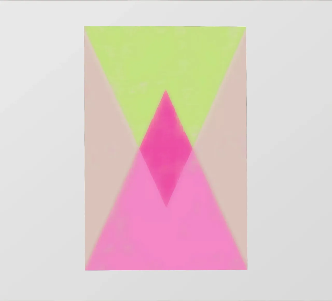 X triangles pellicola backlit da Metron