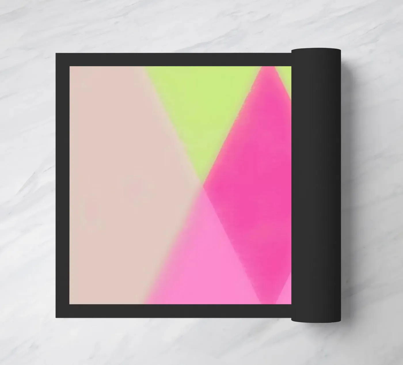 X triangles doormat by Metron