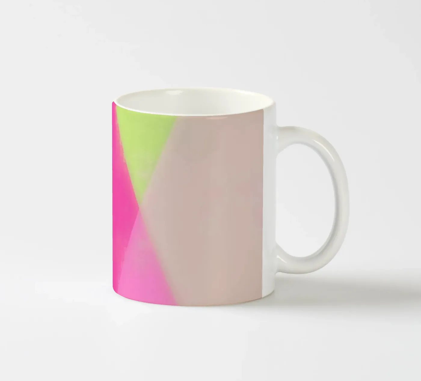 X triangles ceramic mug by Metron