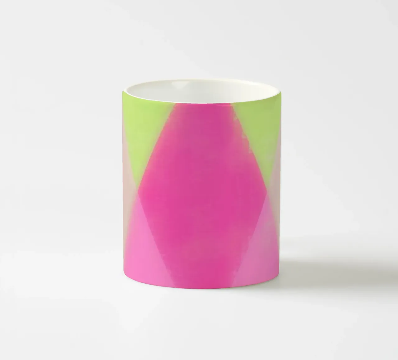 X triangles ceramic mug by Metron
