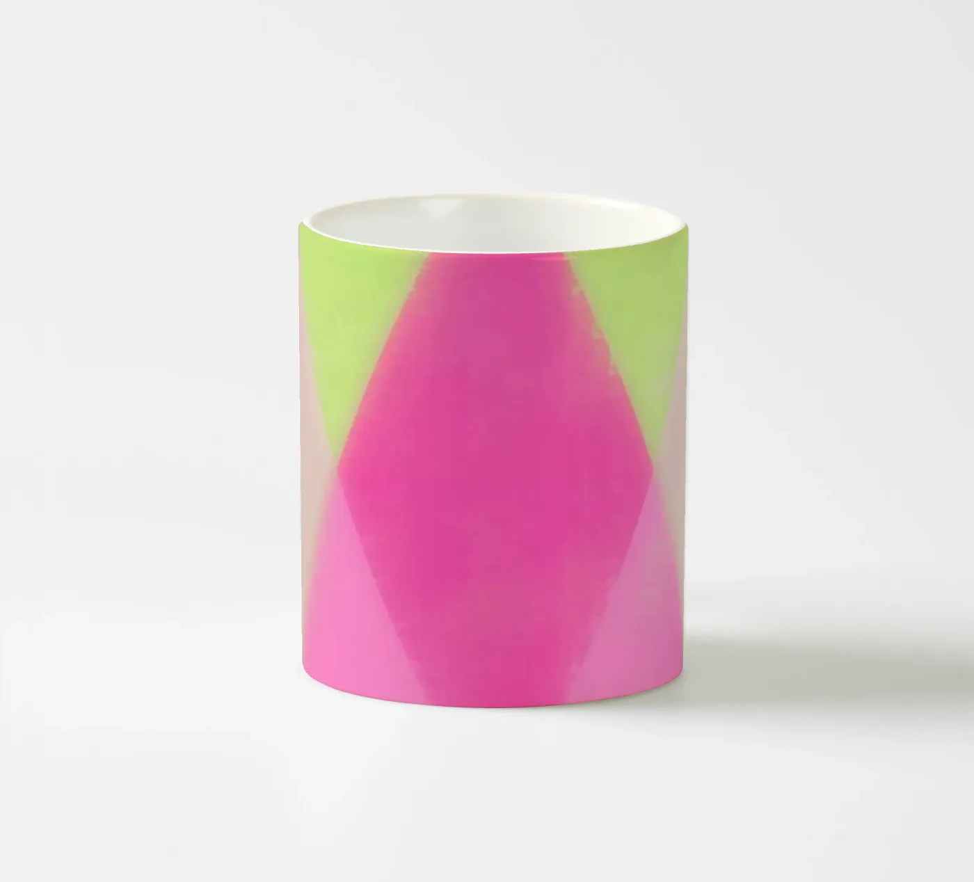 X triangles ceramic mug by Metron