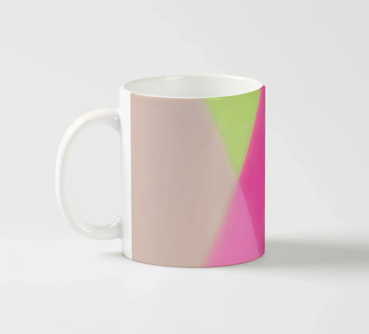 X triangles ceramic mug by Metron