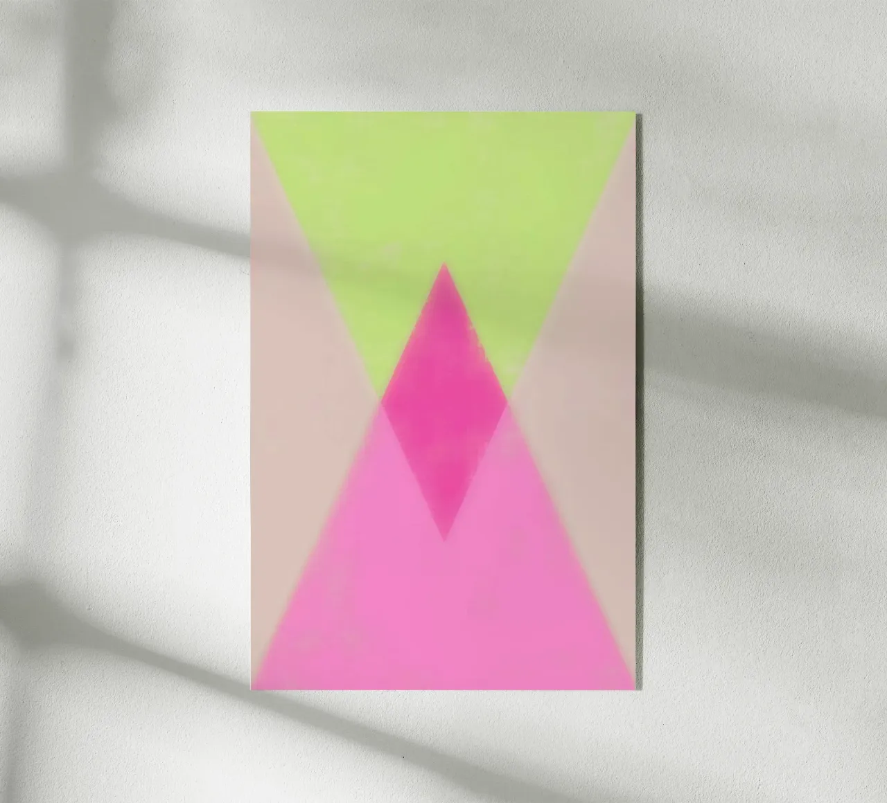 Triangles X plexiglas de Metron