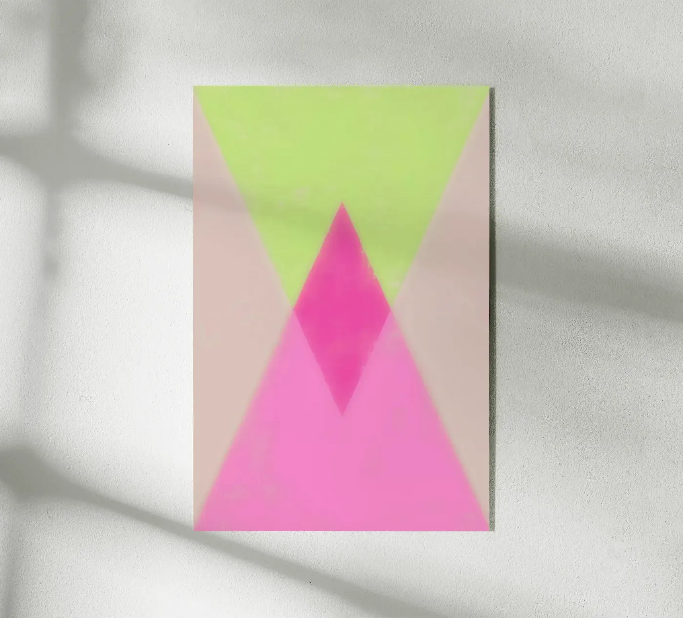 Triangoli X plexiglass da Metron