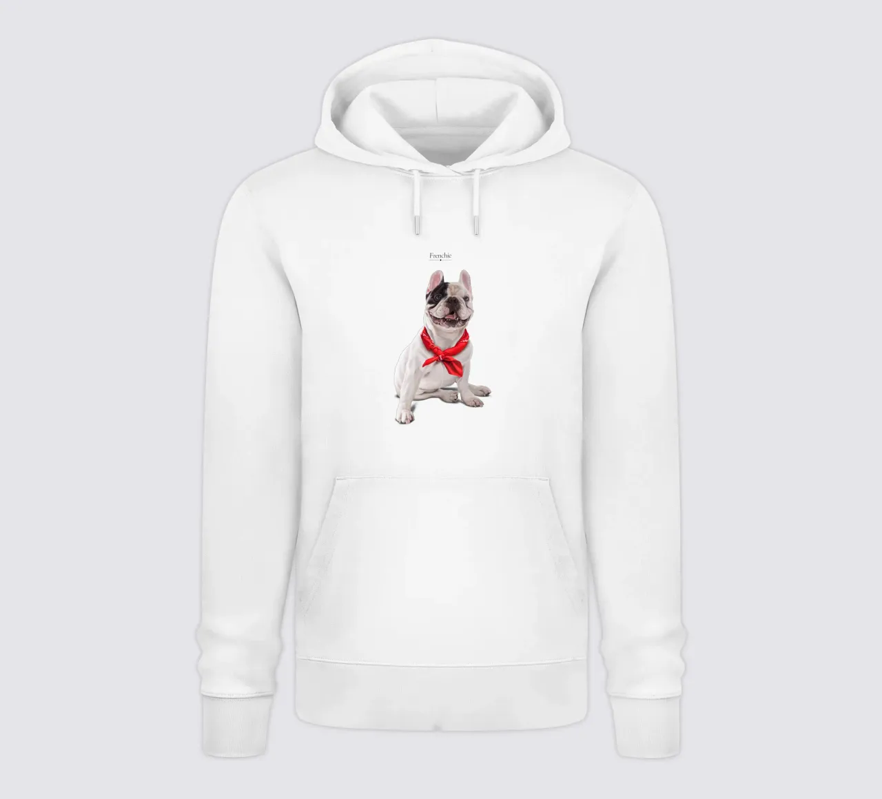 Frenchie (Titled) felpa con cappuccio da Rob Art | Illustration