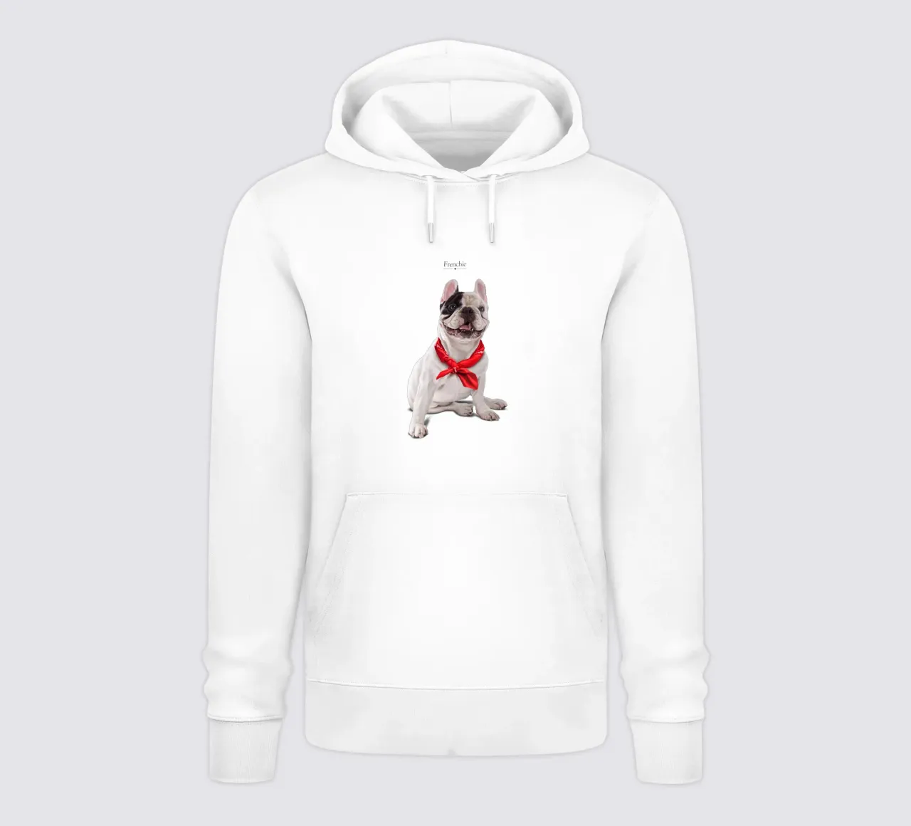 Frenchie (Titled) felpa con cappuccio da Rob Art | Illustration