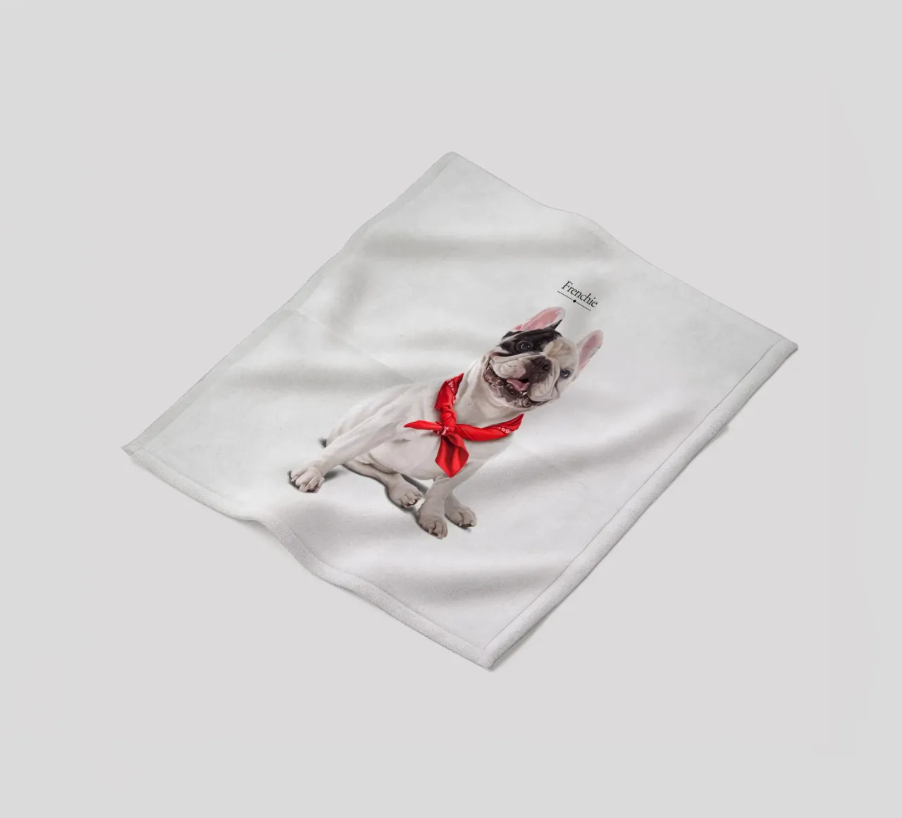 Frenchie (Titled) coperta in pile da Rob Art | Illustration