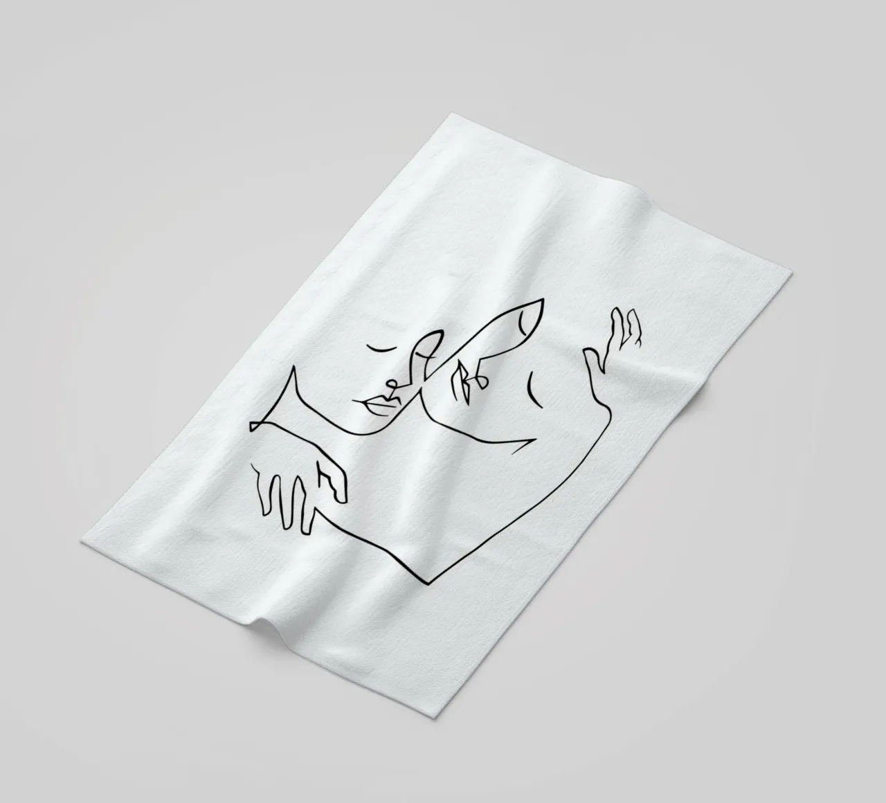 Endless Love beach towel by Ninhol