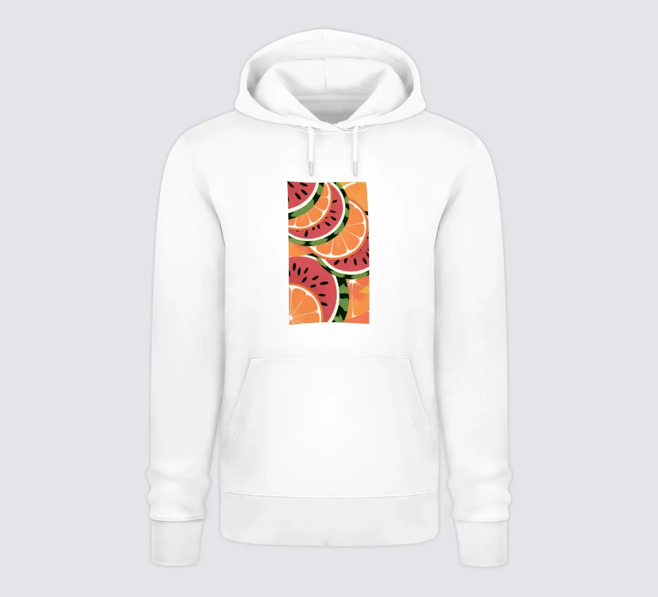 Juicy Watermelon Citrus hoodie by Atelier Tiga