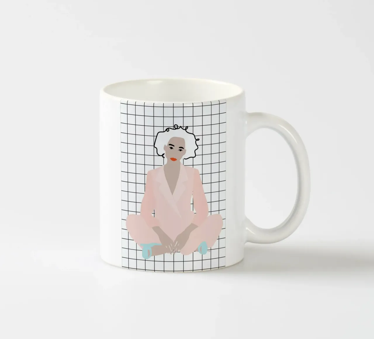 Jasmine tazza in ceramica da Linda Gobeta