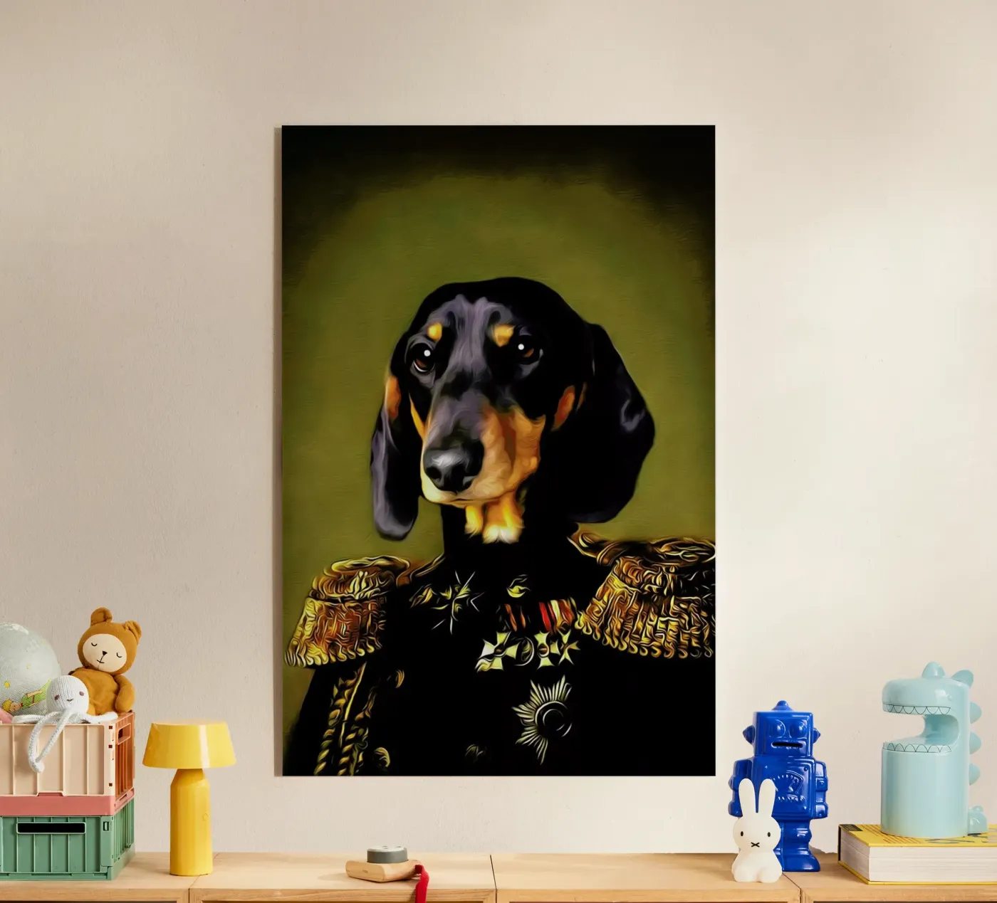 Sir Dante Acryl-Glas von Tein Lucasson