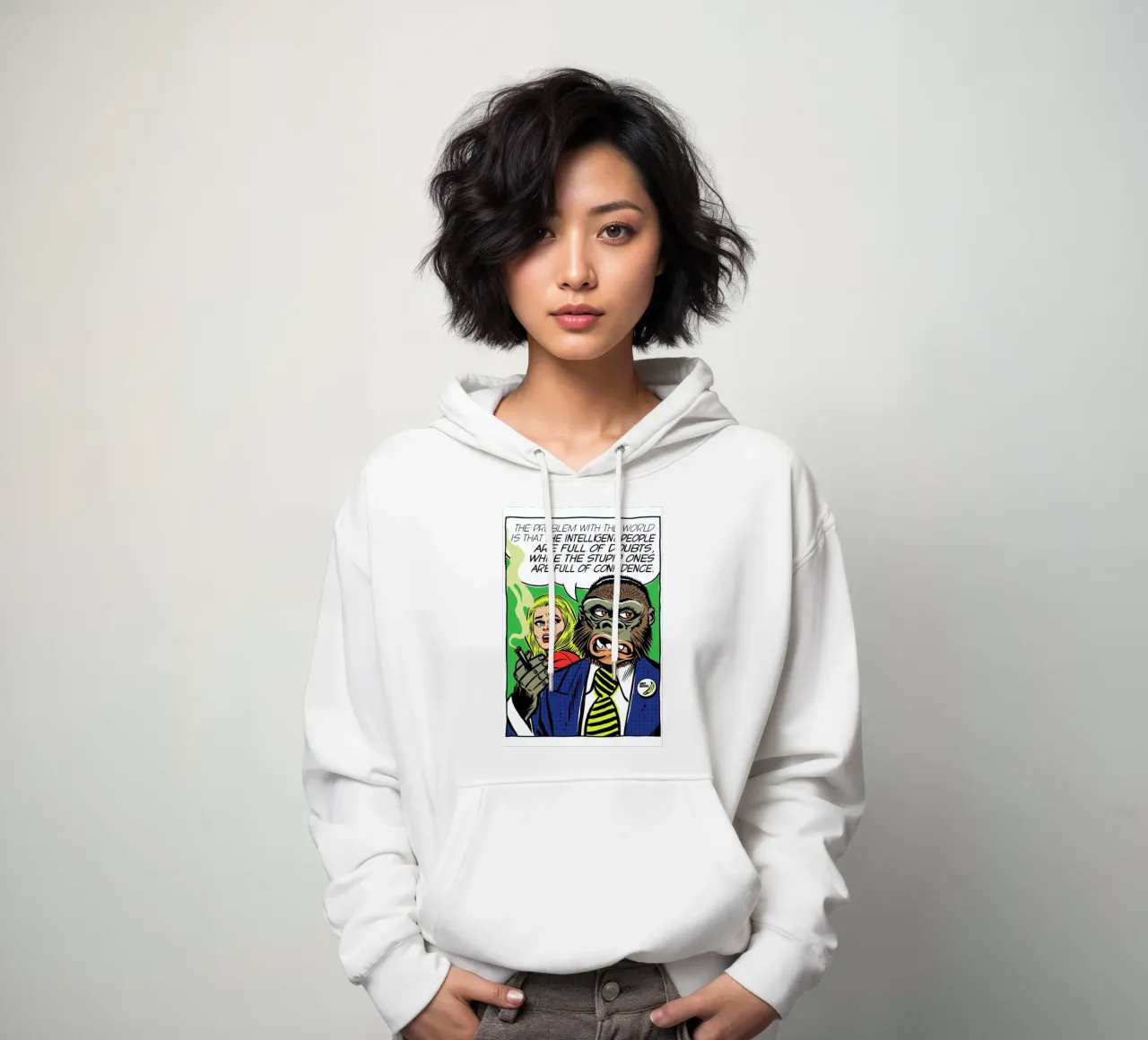 The Problem With The World felpa con cappuccio da Butcher Billy