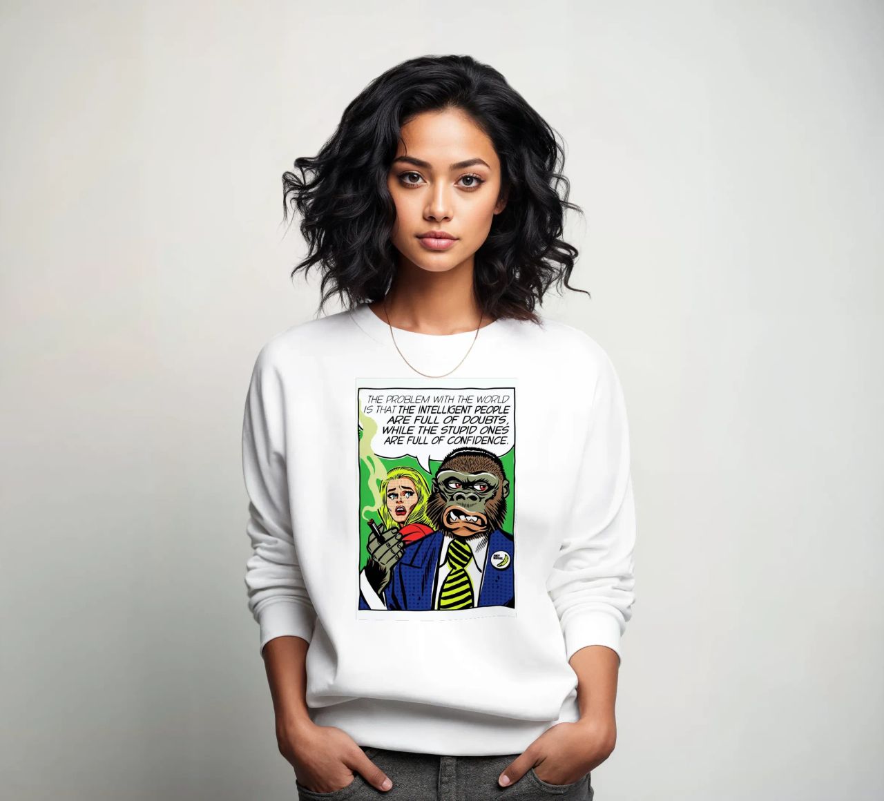The Problem With The World felpa da Butcher Billy