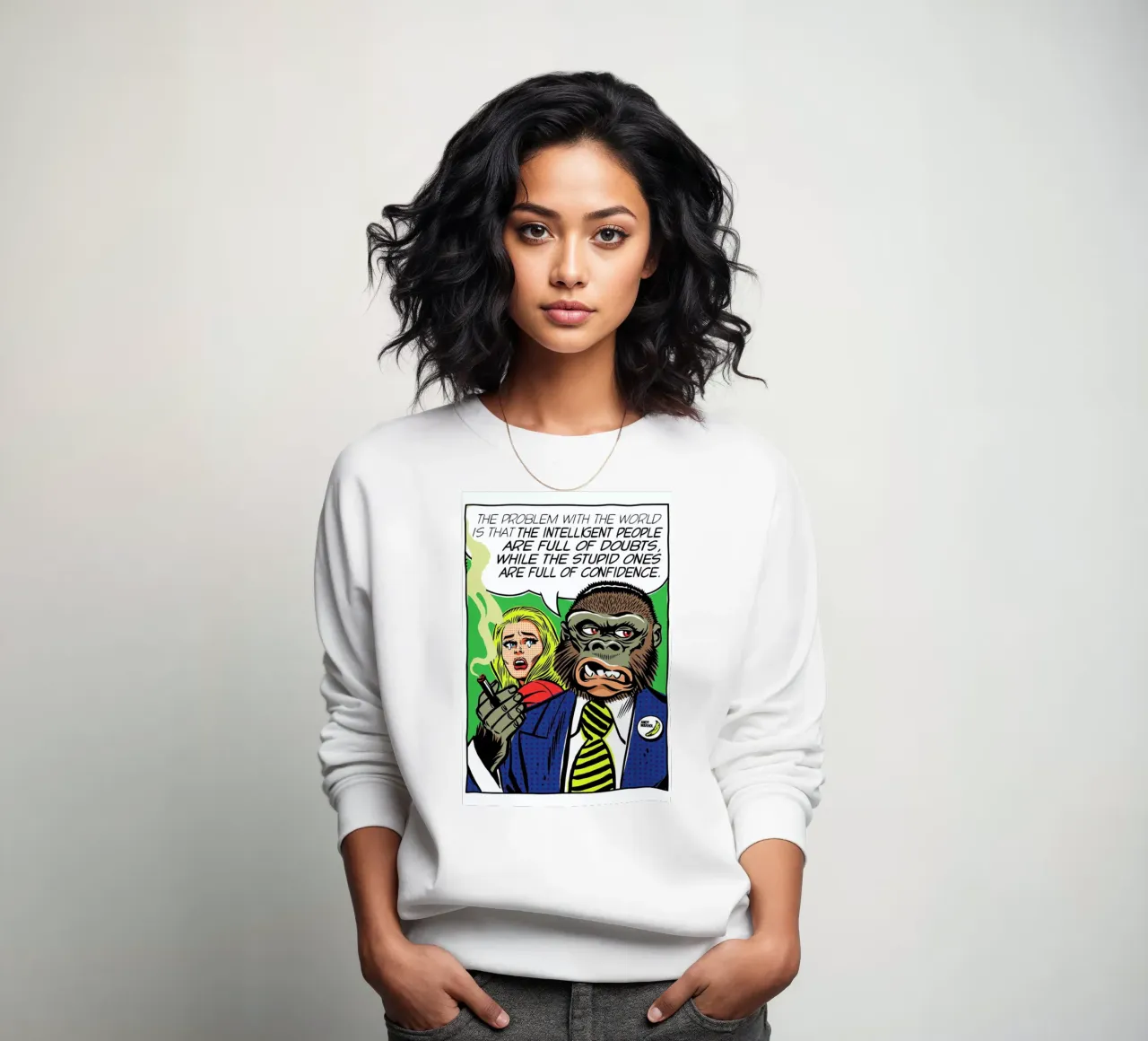 The Problem With The World felpa da Butcher Billy
