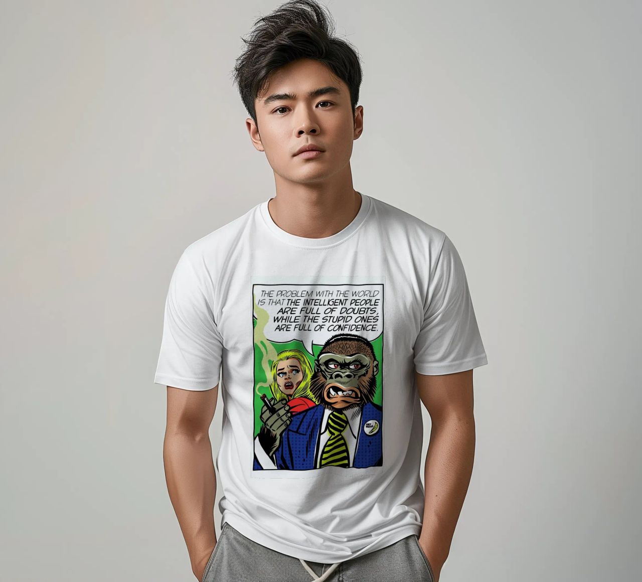 The Problem With The World t-shirt da Butcher Billy