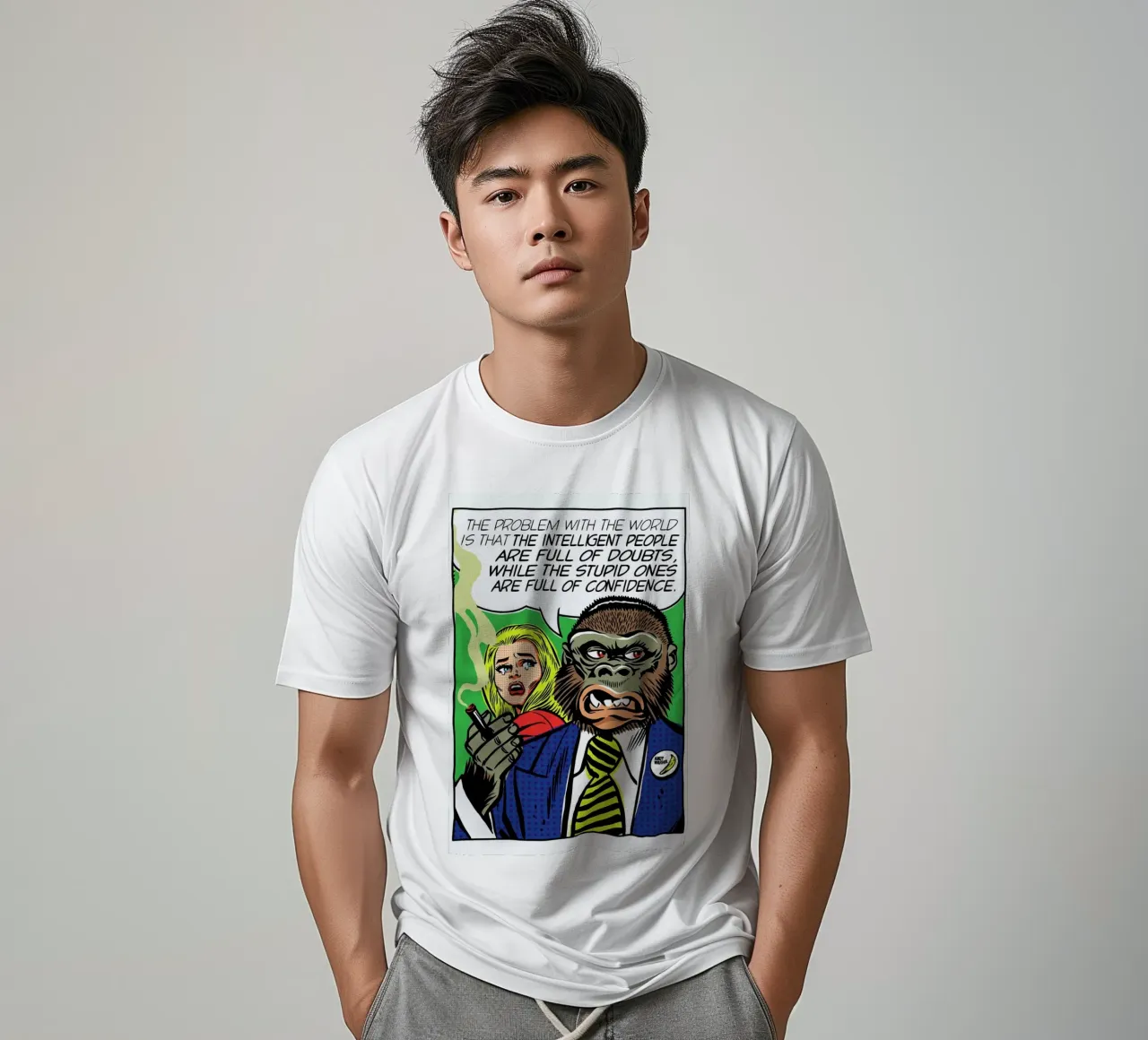 The Problem With The World T-Shirt von Butcher Billy
