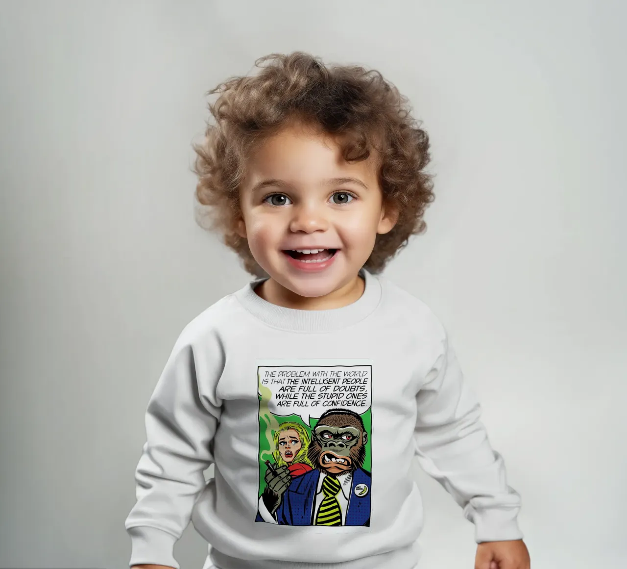 The Problem With The World felpa neonato da Butcher Billy