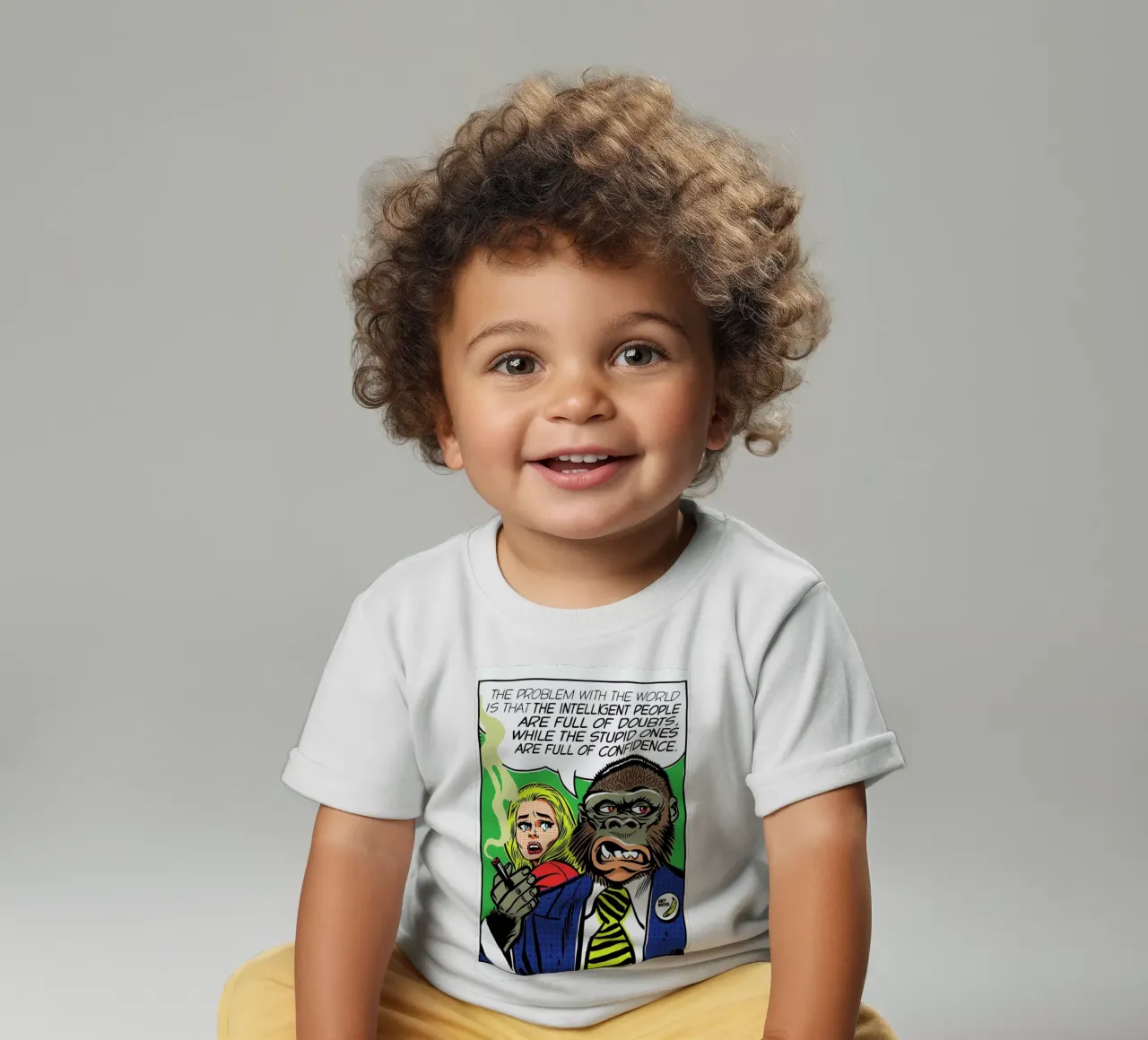 The Problem With The World maglietta neonato da Butcher Billy