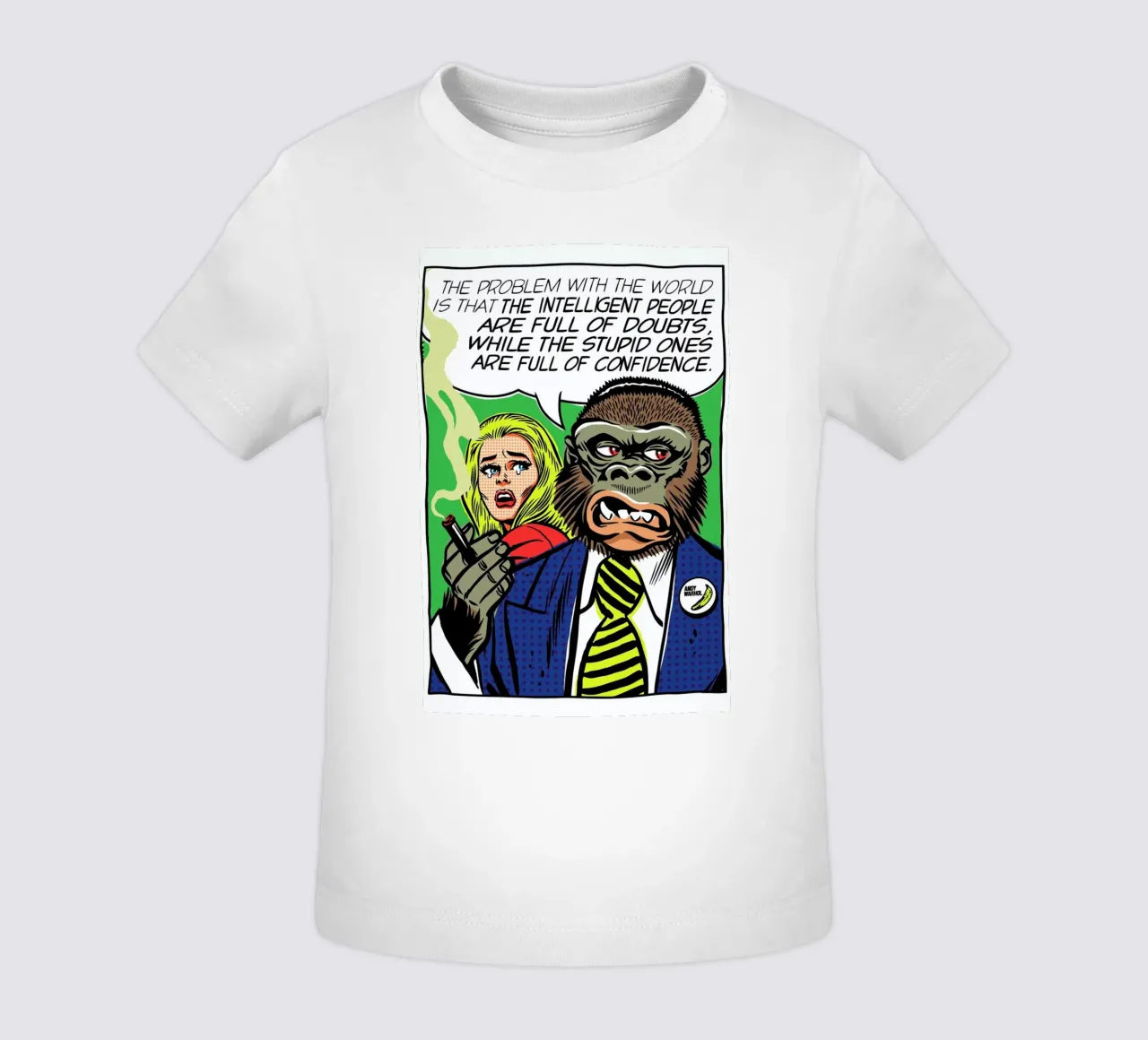 The Problem With The World maglietta neonato da Butcher Billy