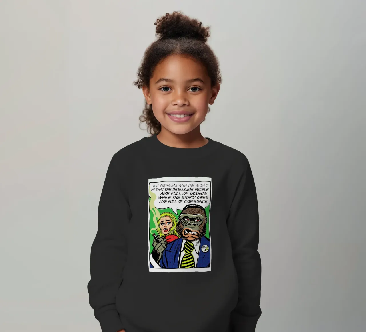 The Problem With The World felpa bambino da Butcher Billy